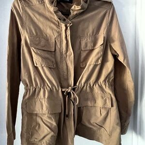 Love Tree Utility Jacket in Tan